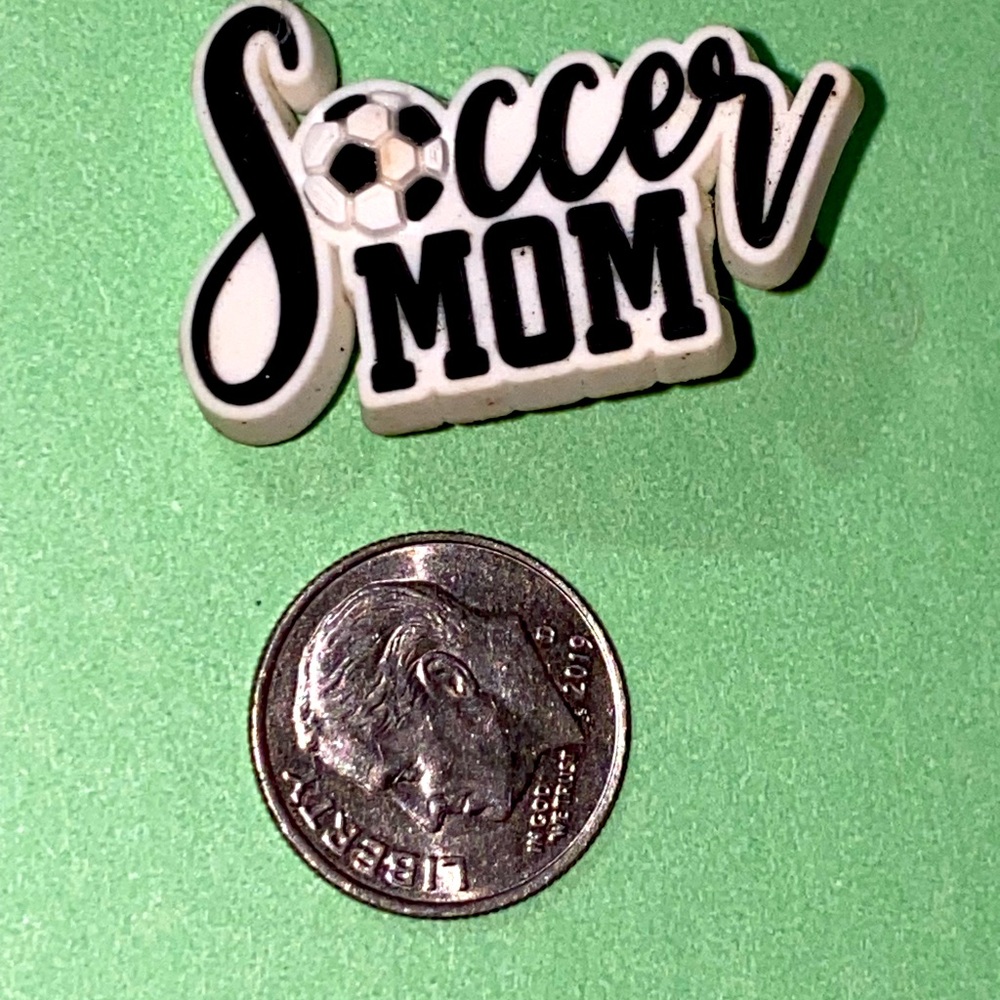 (10 for $15) Soccer Mom Statements ⚽️ Crocs Shoes Charms
